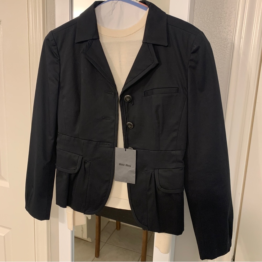 Miu Miu Black Jacket / Blazer